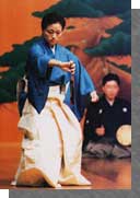 The Noh play 'Yashima' was performed in Kanze Noh Theater.